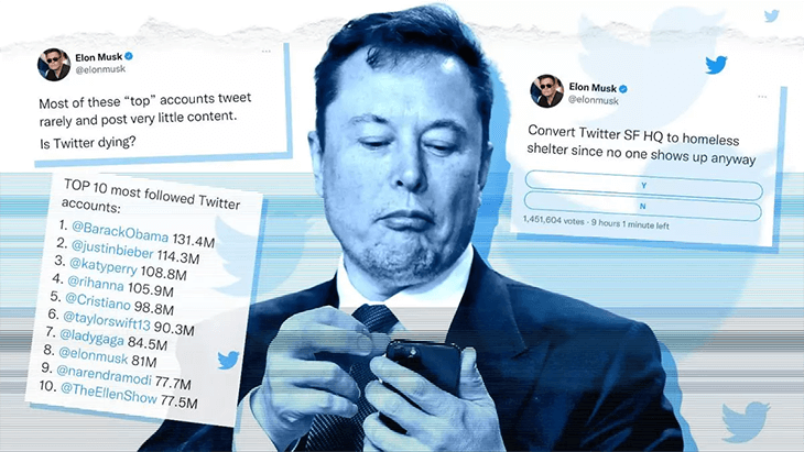  Elon Musk mua số lượng lớn cổ phiếu của Twitter